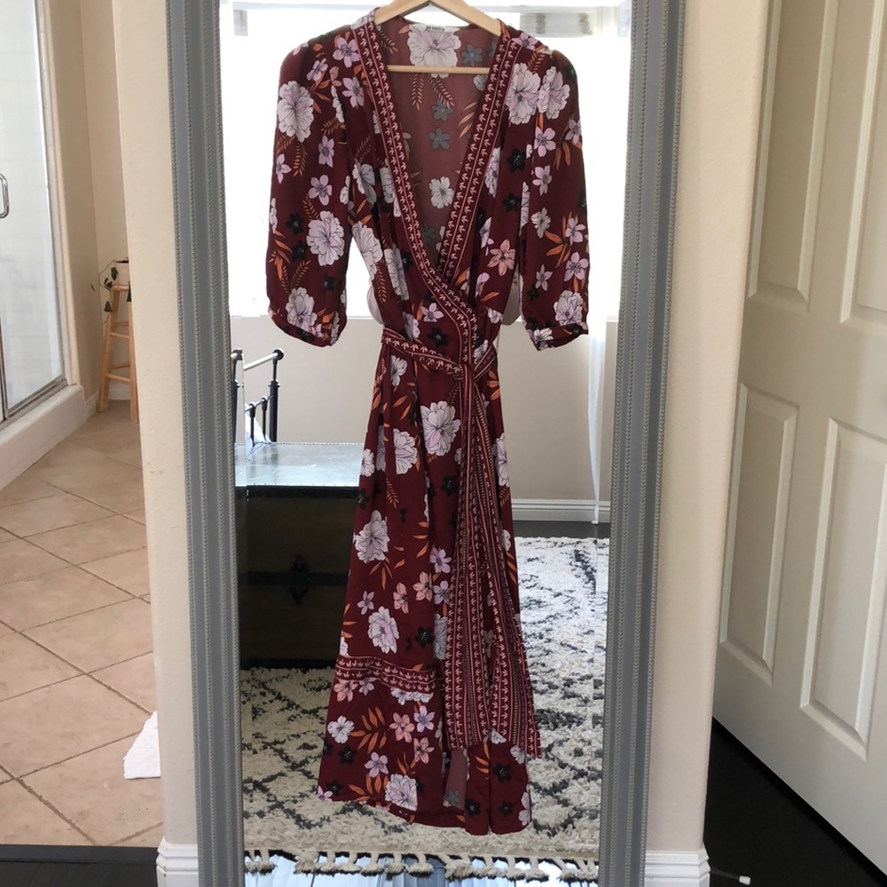 BB Dakota wrap dress